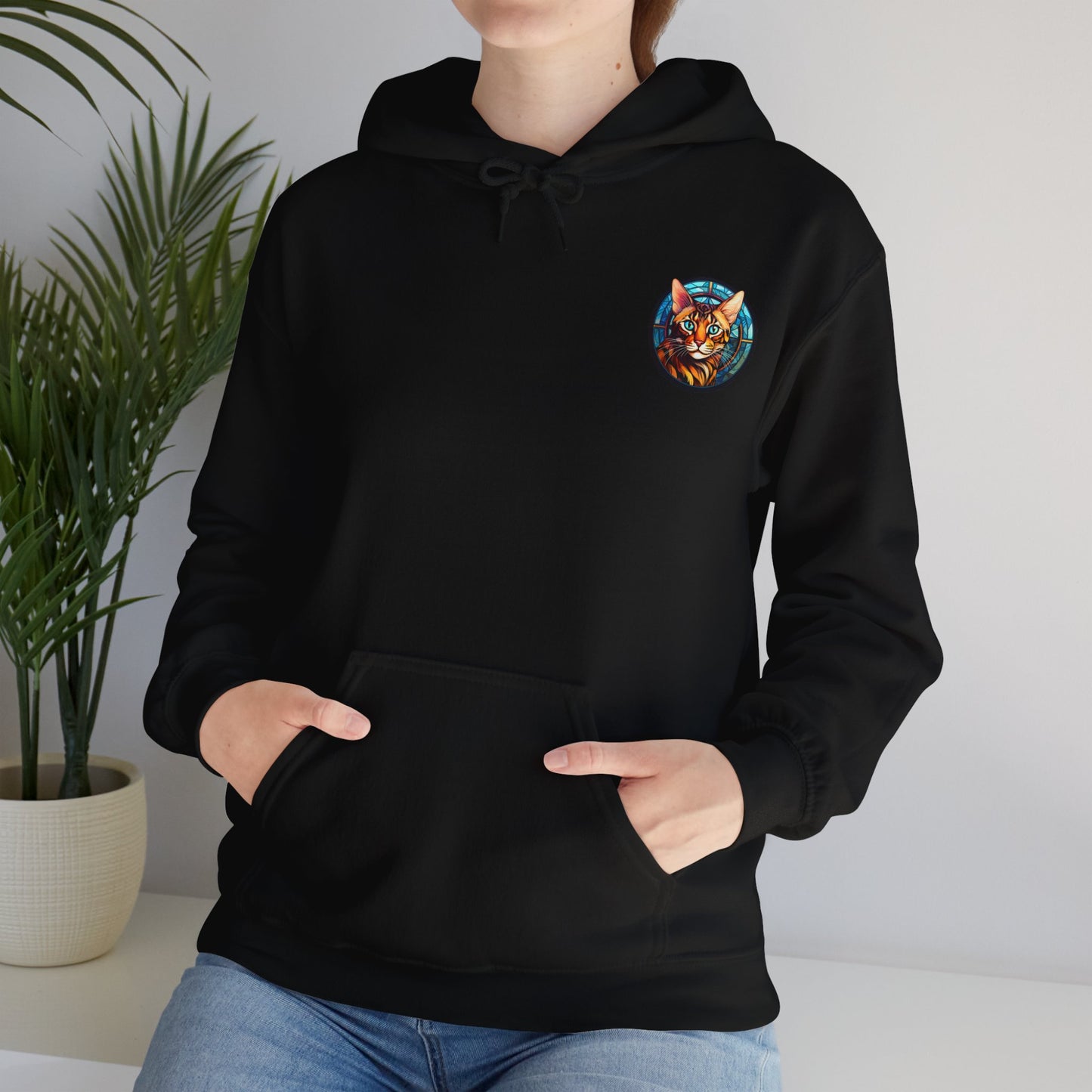 Bengal Cat Unisex Heavy Blend™ Hooded Sweatshirt