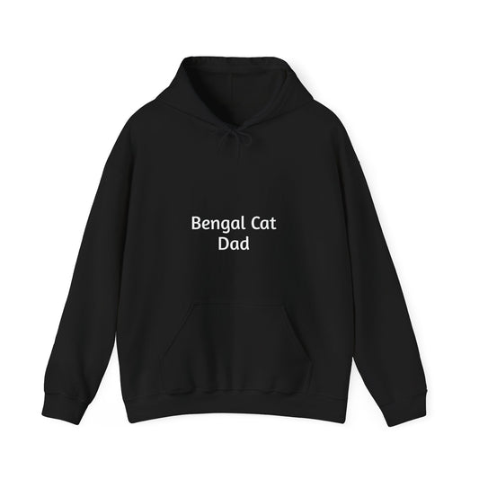 Bengal Cat Dad Unisex Heavy Blend™ Hooded Sweatshirt