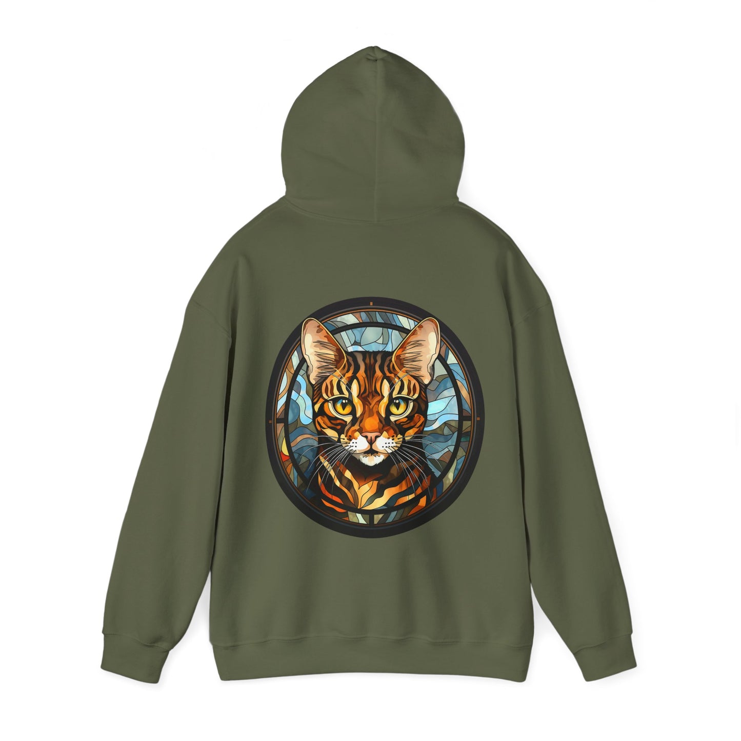 Bengal Cat Mom Unisex Heavy Blend™ Hooded Sweatshirt