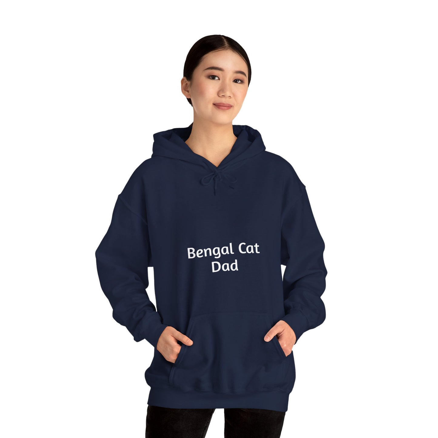 Bengal Cat Dad Unisex Heavy Blend™ Hooded Sweatshirt