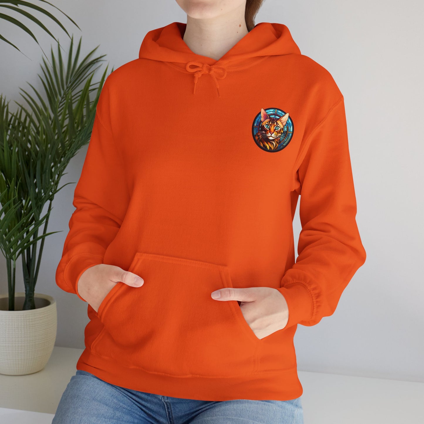 Bengal Cat Unisex Heavy Blend™ Hooded Sweatshirt