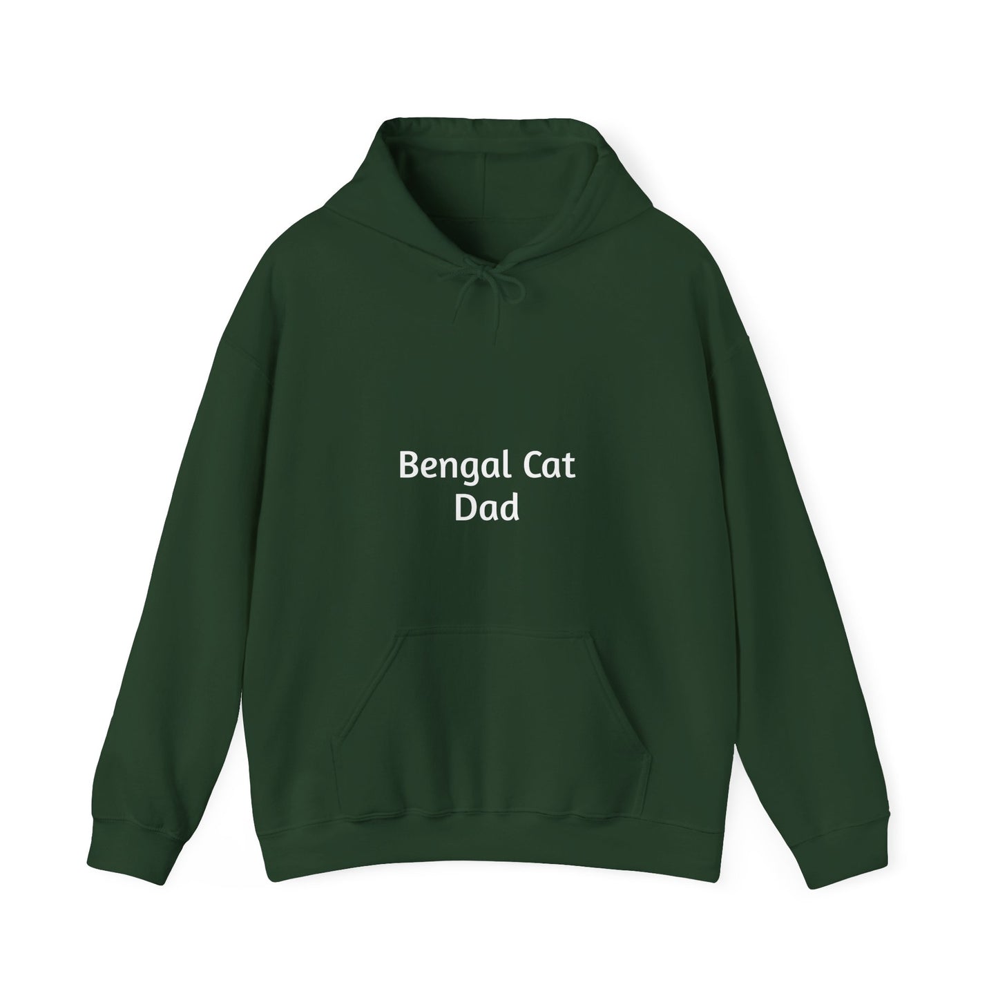 Bengal Cat Dad Unisex Heavy Blend™ Hooded Sweatshirt