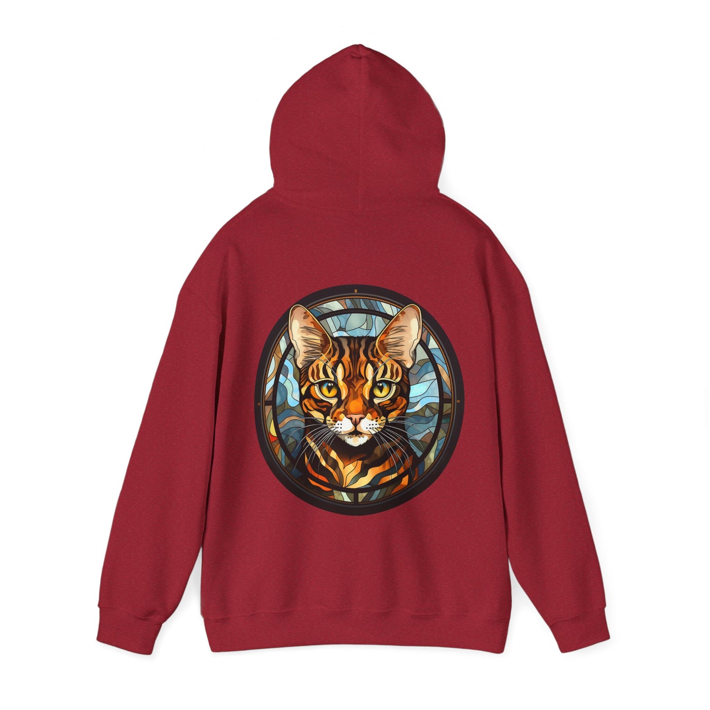 Bengal Cat Dad Unisex Heavy Blend™ Hooded Sweatshirt