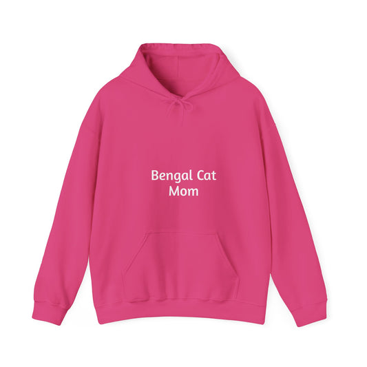 Bengal Cat Mom Unisex Heavy Blend™ Hooded Sweatshirt