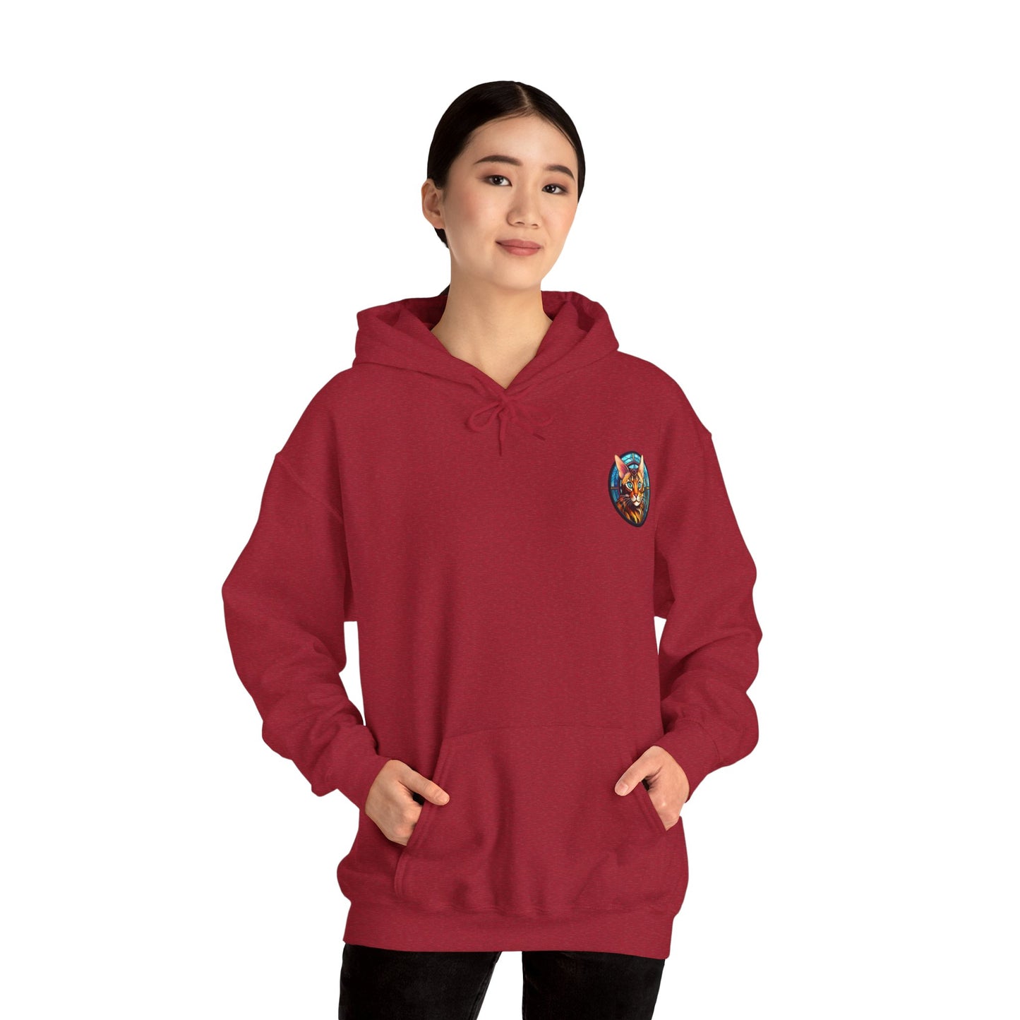 Bengal Cat Unisex Heavy Blend™ Hooded Sweatshirt