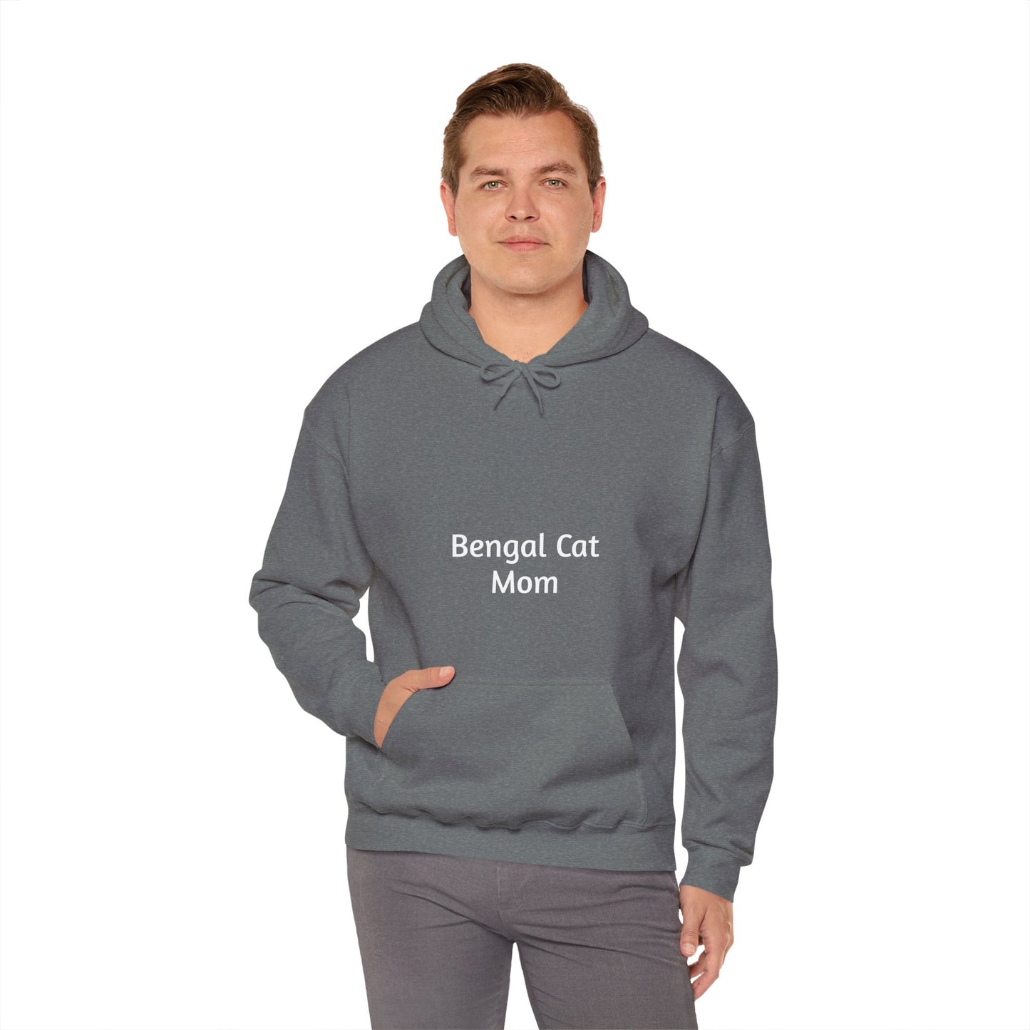 Bengal Cat Mom Unisex Heavy Blend™ Hooded Sweatshirt